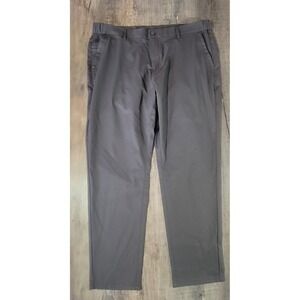 Jack Archer Mens 38x30 Charcoal Gray Performance Chino Stretch Casual Golf Pants